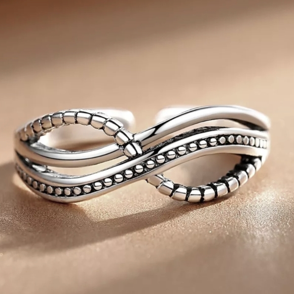 Sterling Silver Jewelry - 925 Sterling Silver
Women's Adjustable Ring